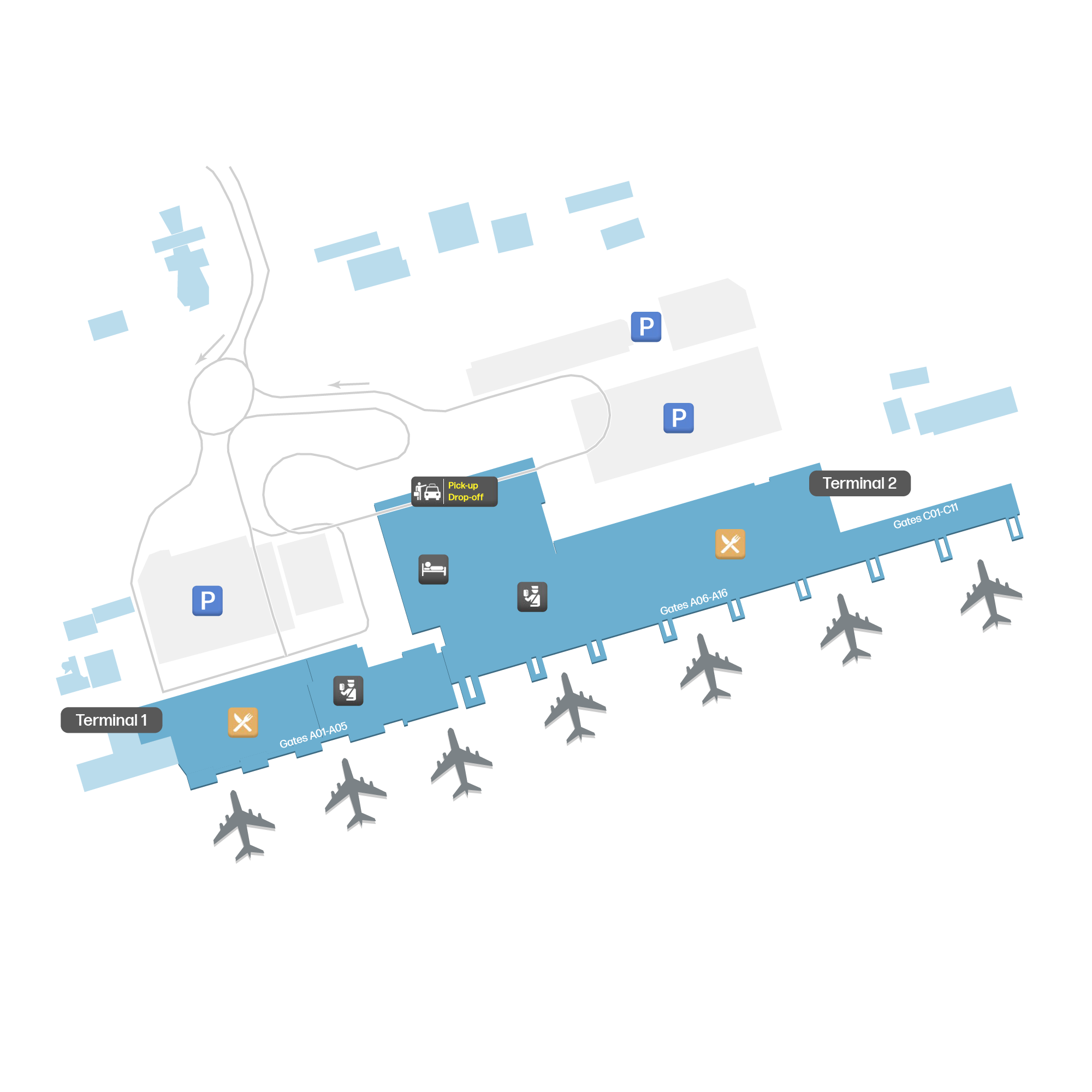 Addis Ababa Airport, Ethiopia map