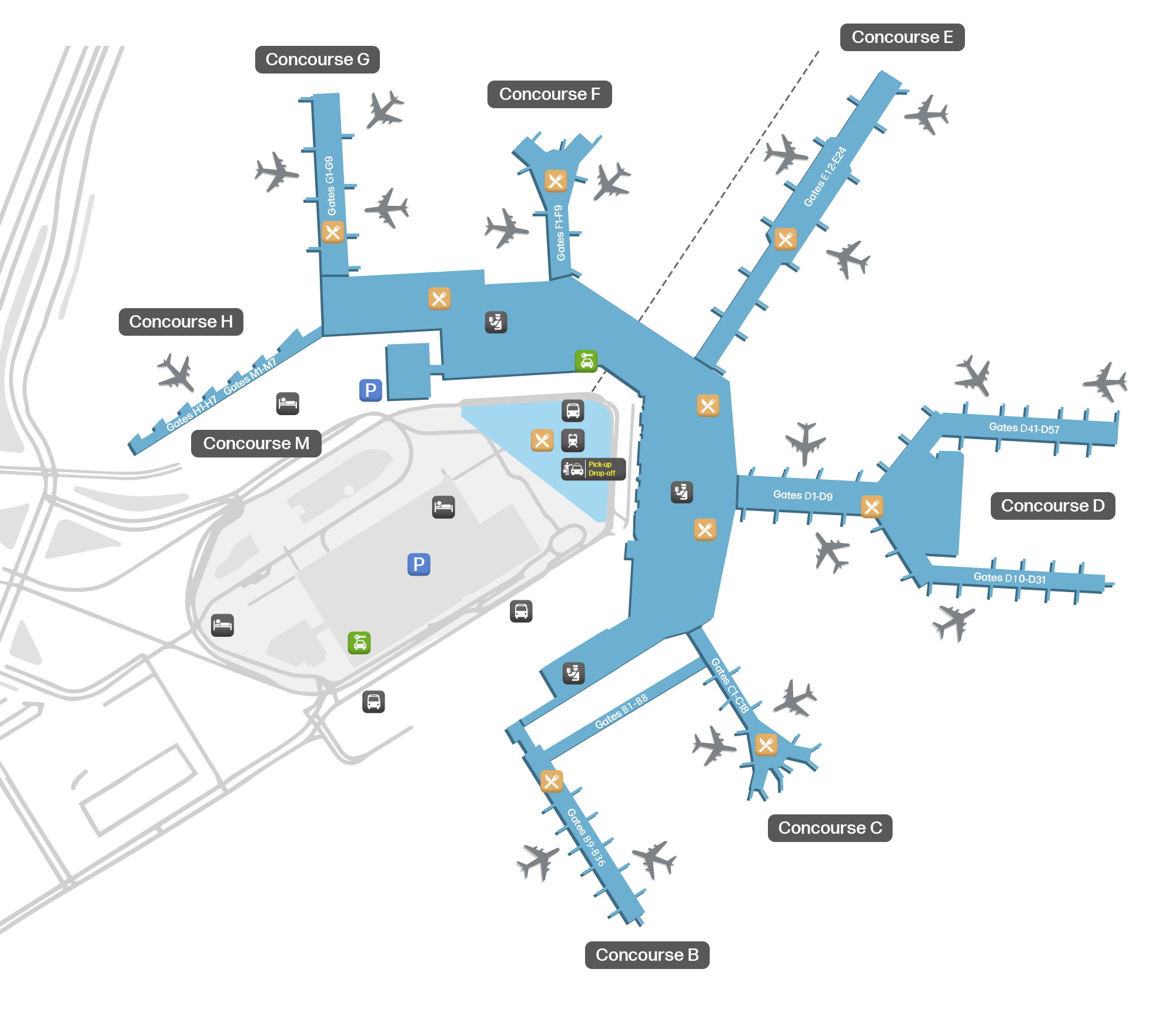 Schiphol, Netherlands map