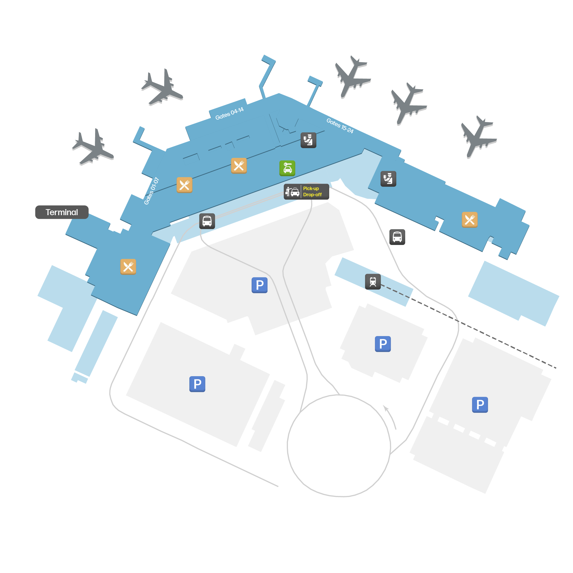 Bologna Airport, Italy map