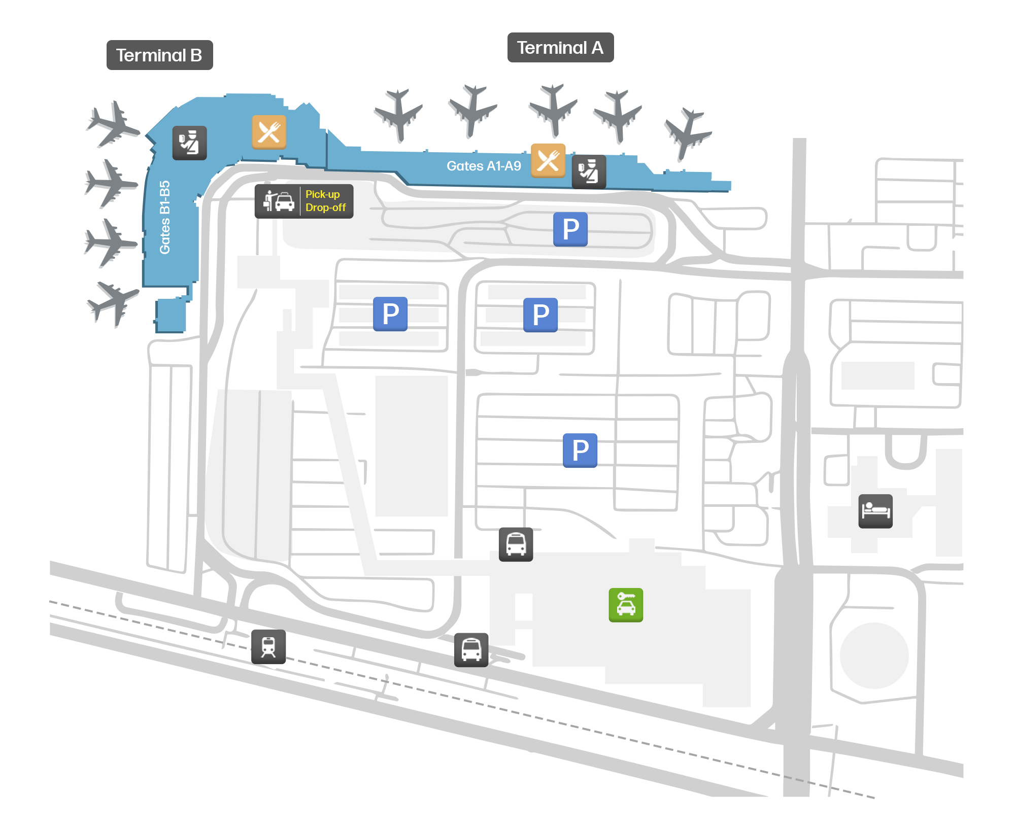 Burbank Glendale Pasadena, United States map