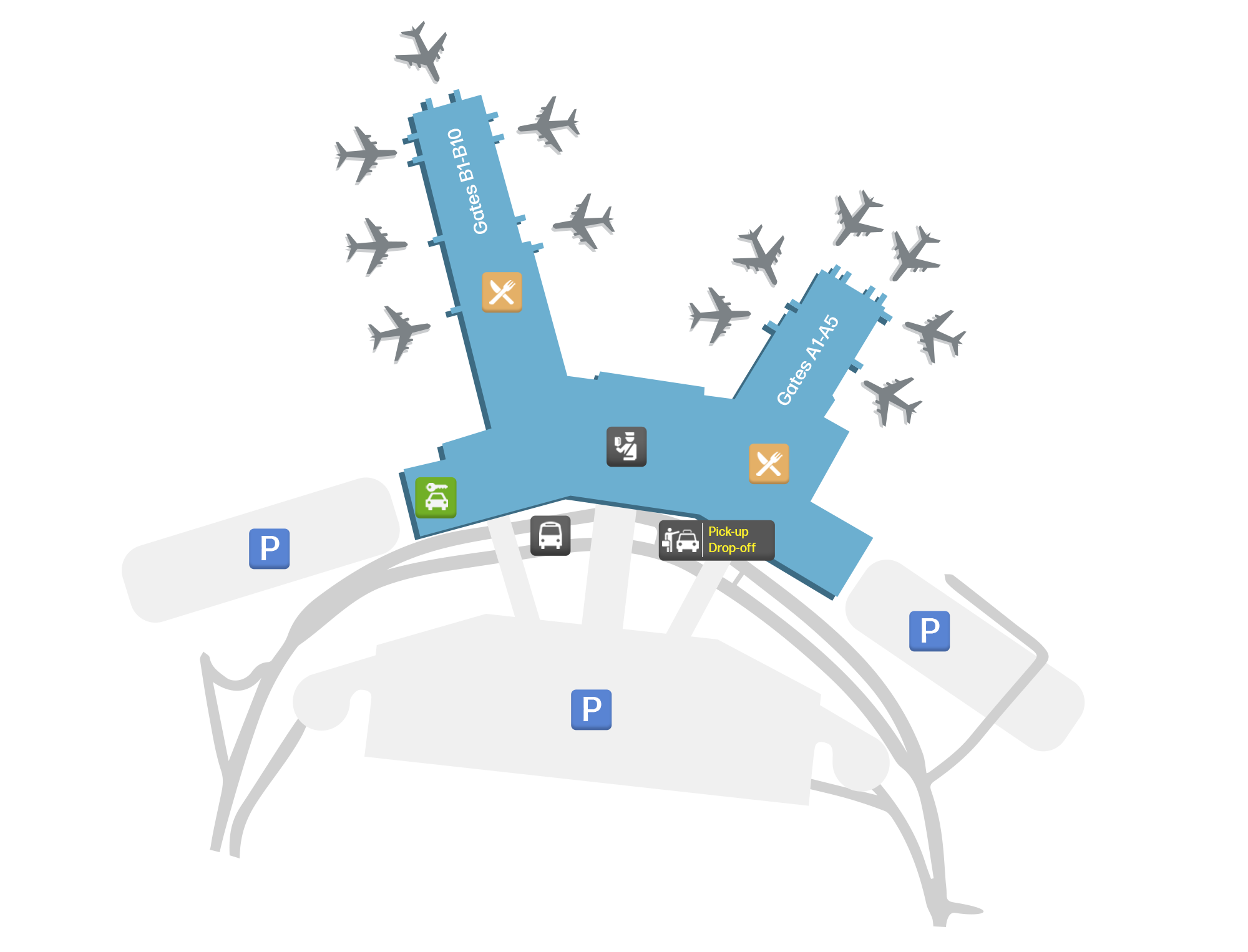 Charleston Afb International, United States map