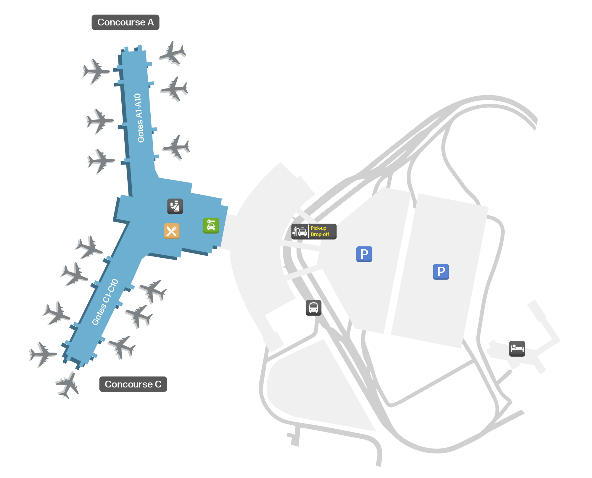 Jacksonville International, United States map