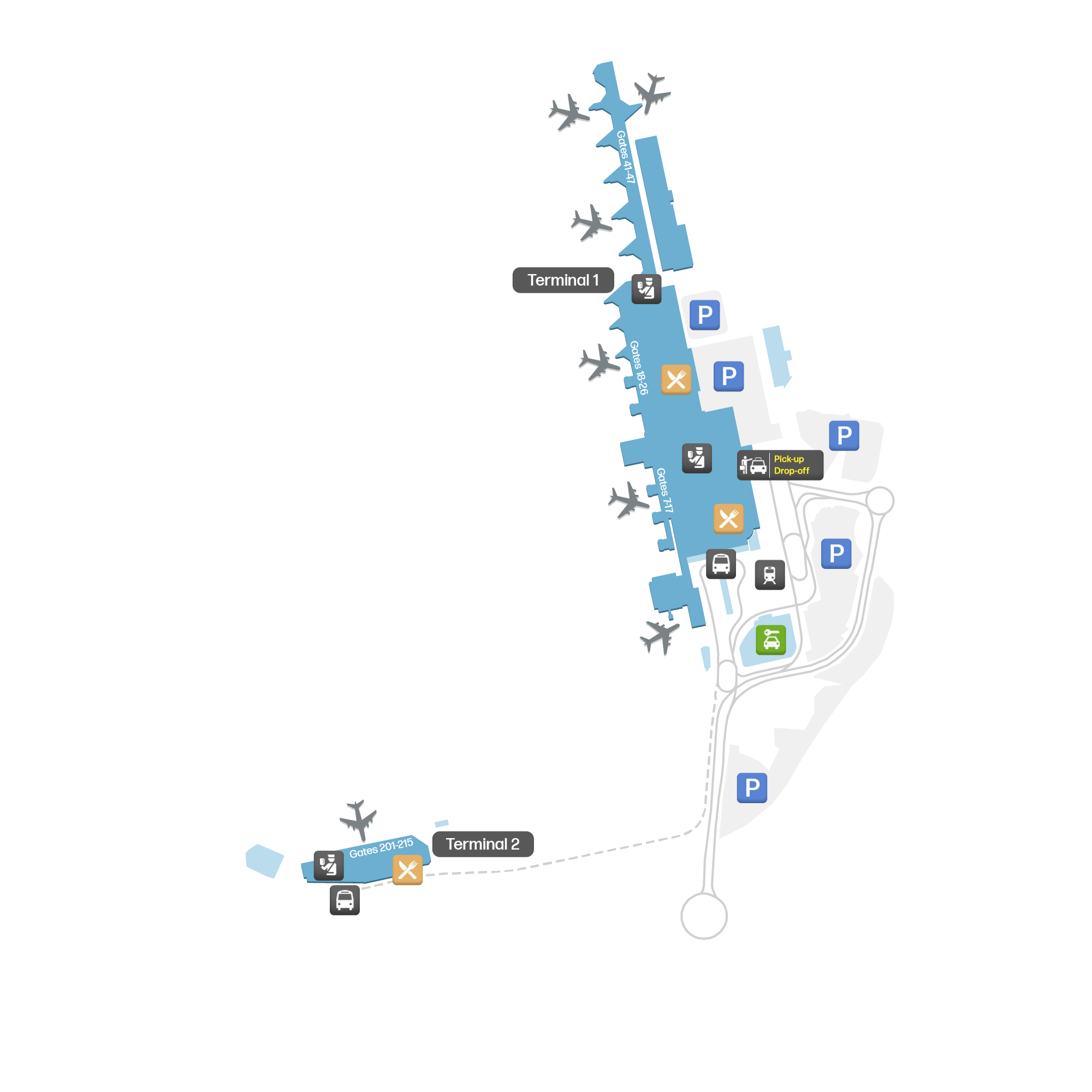 Lisbon Airport, Portugal map