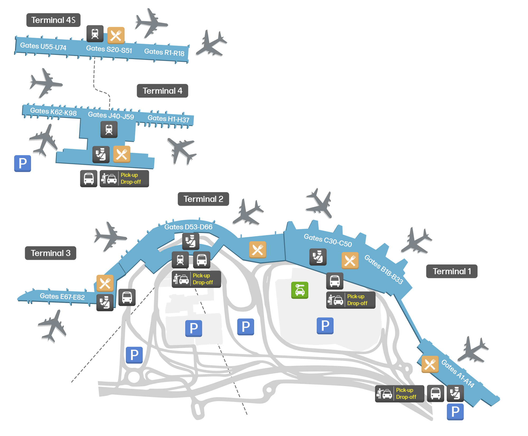 Barajas, Spain map