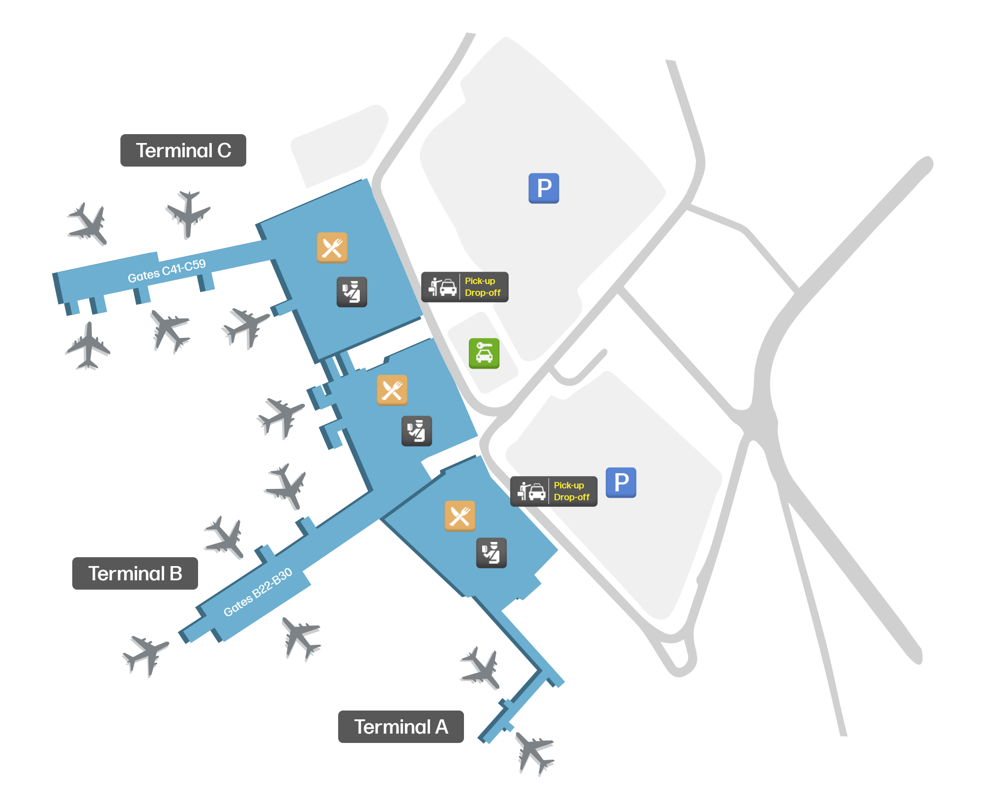 Nassau International, Bahamas map