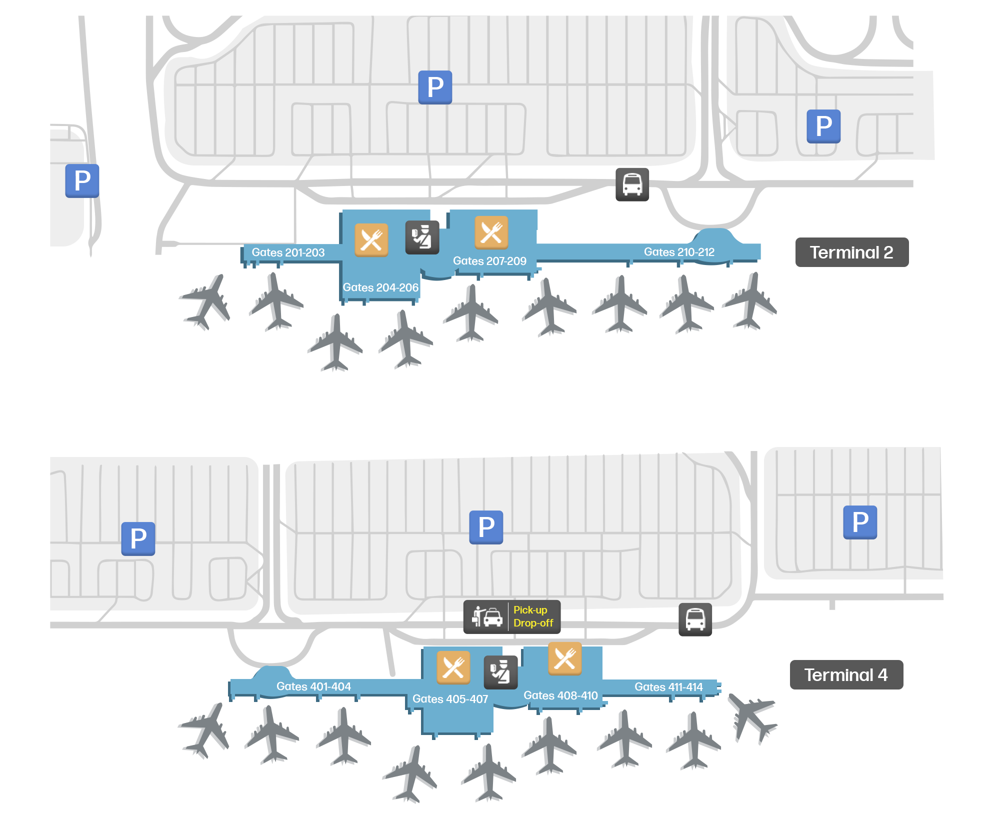 Ontario International Airport, United States map