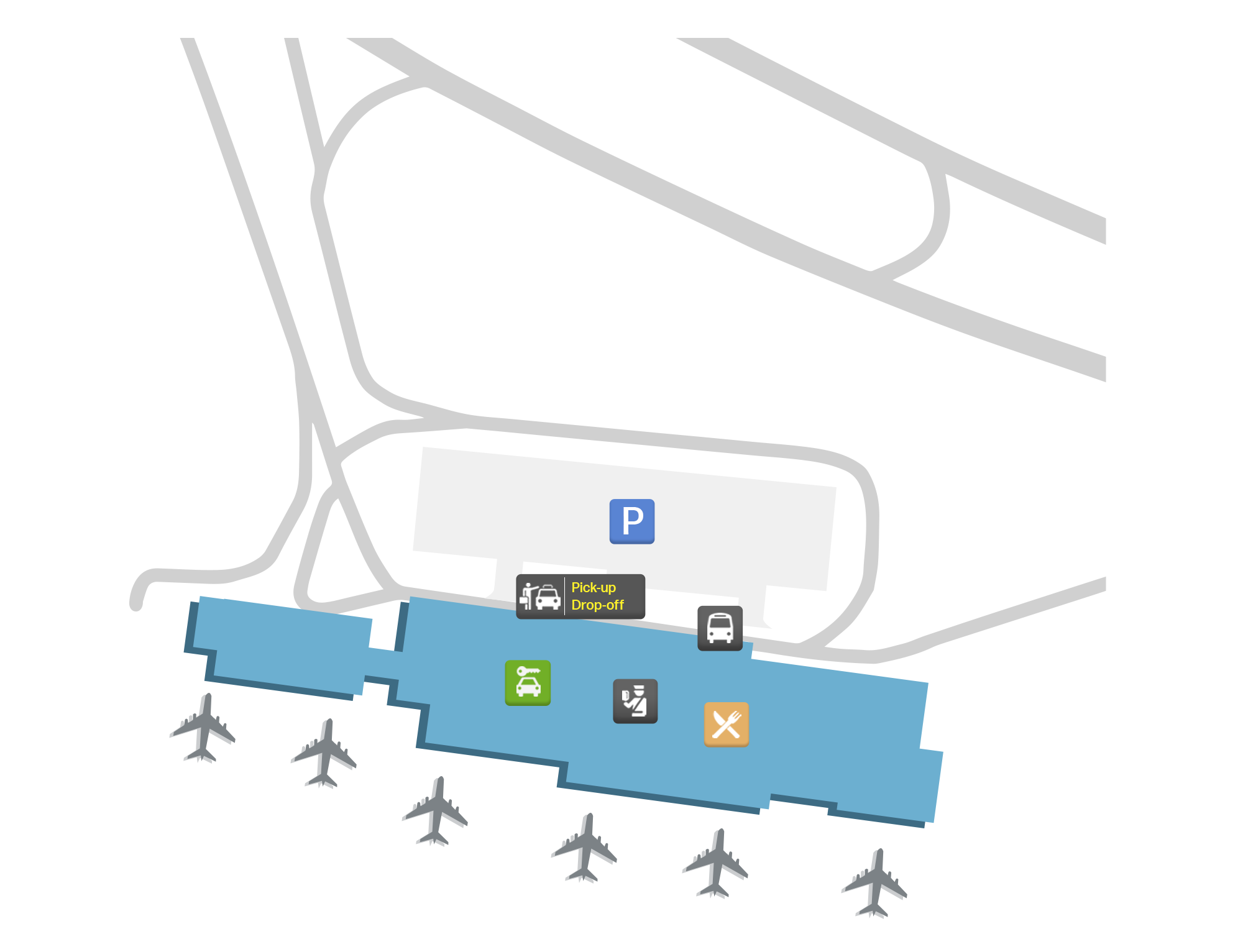 Chisinau International Airport, Moldova map