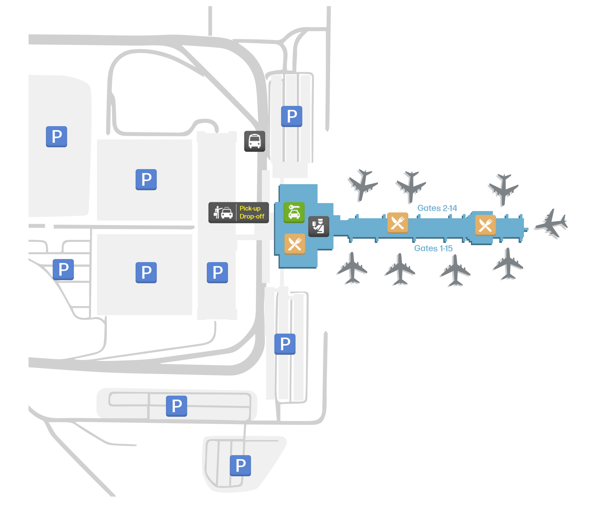 Savannah Hilton Head International, United States map