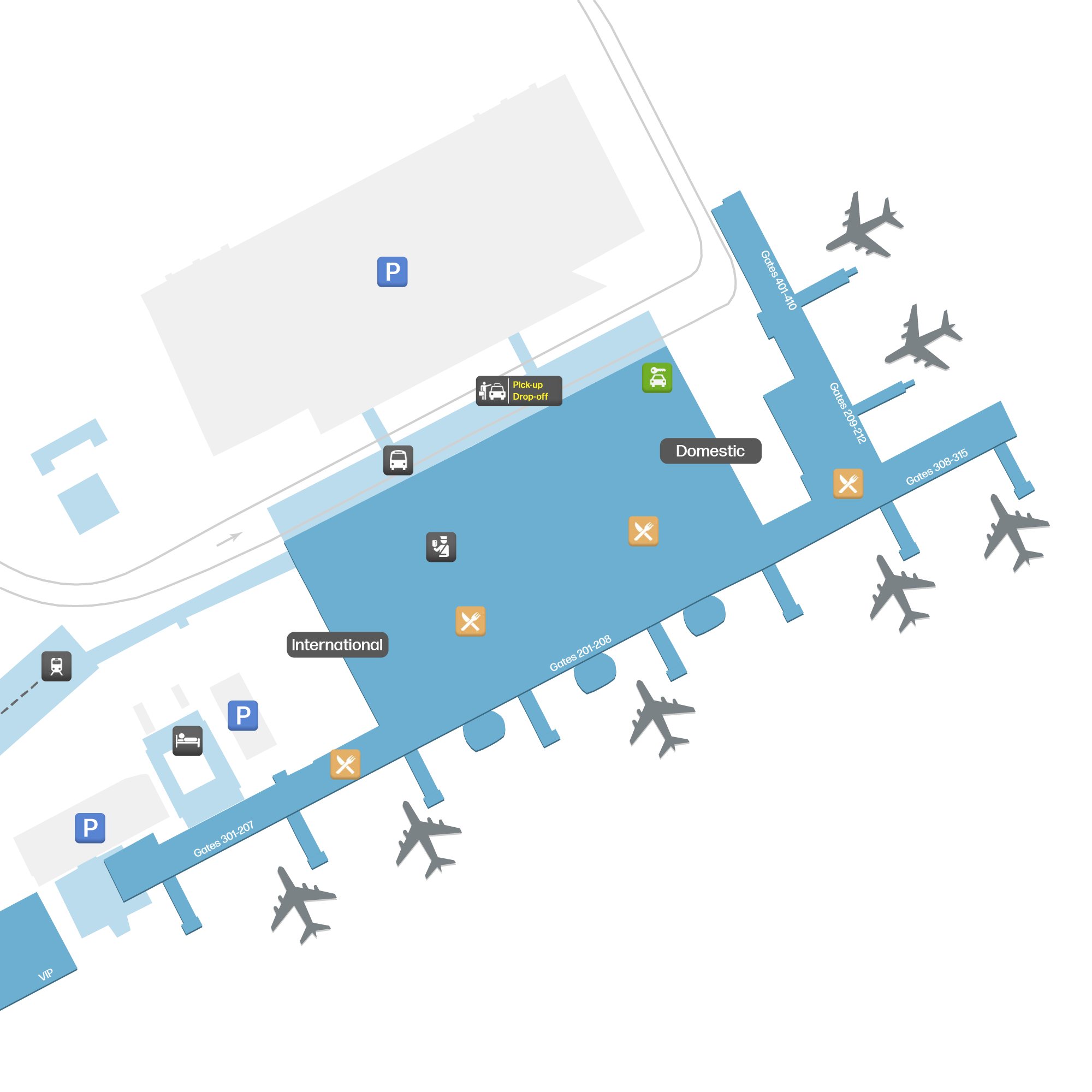 Istanbul Airport, Turkiye map