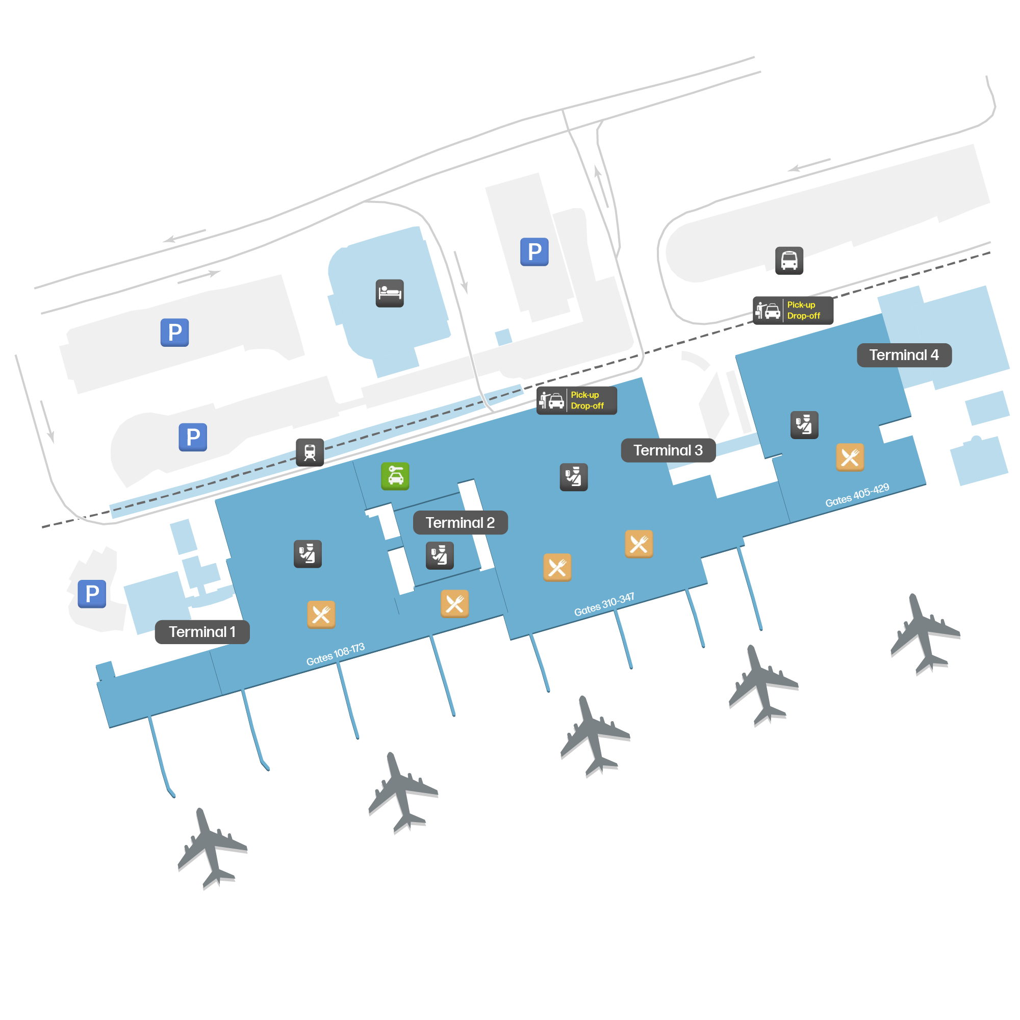 Stuttgart Airport, Germany map