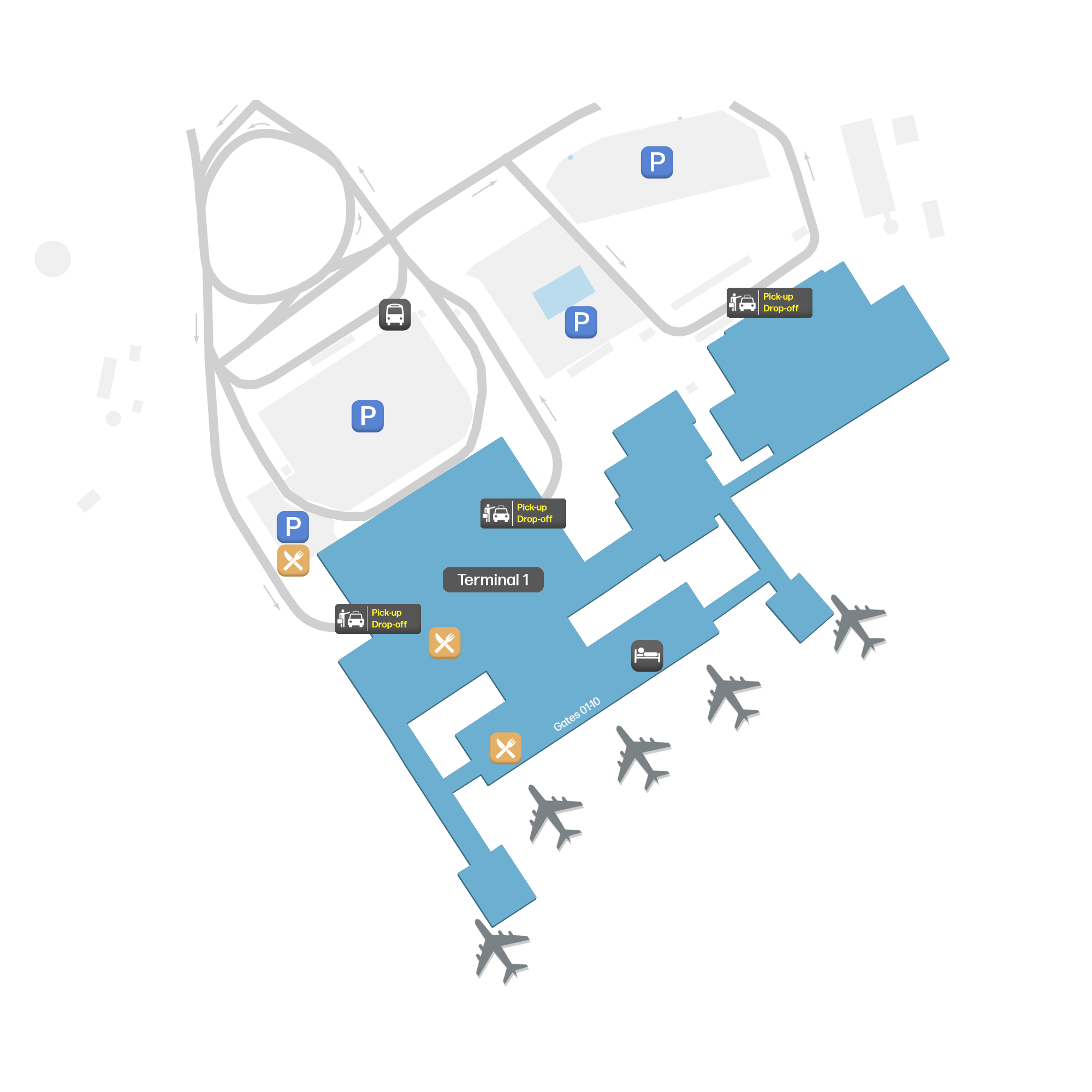 Islam Karimov Tashkent International Airport, Uzbekistan map