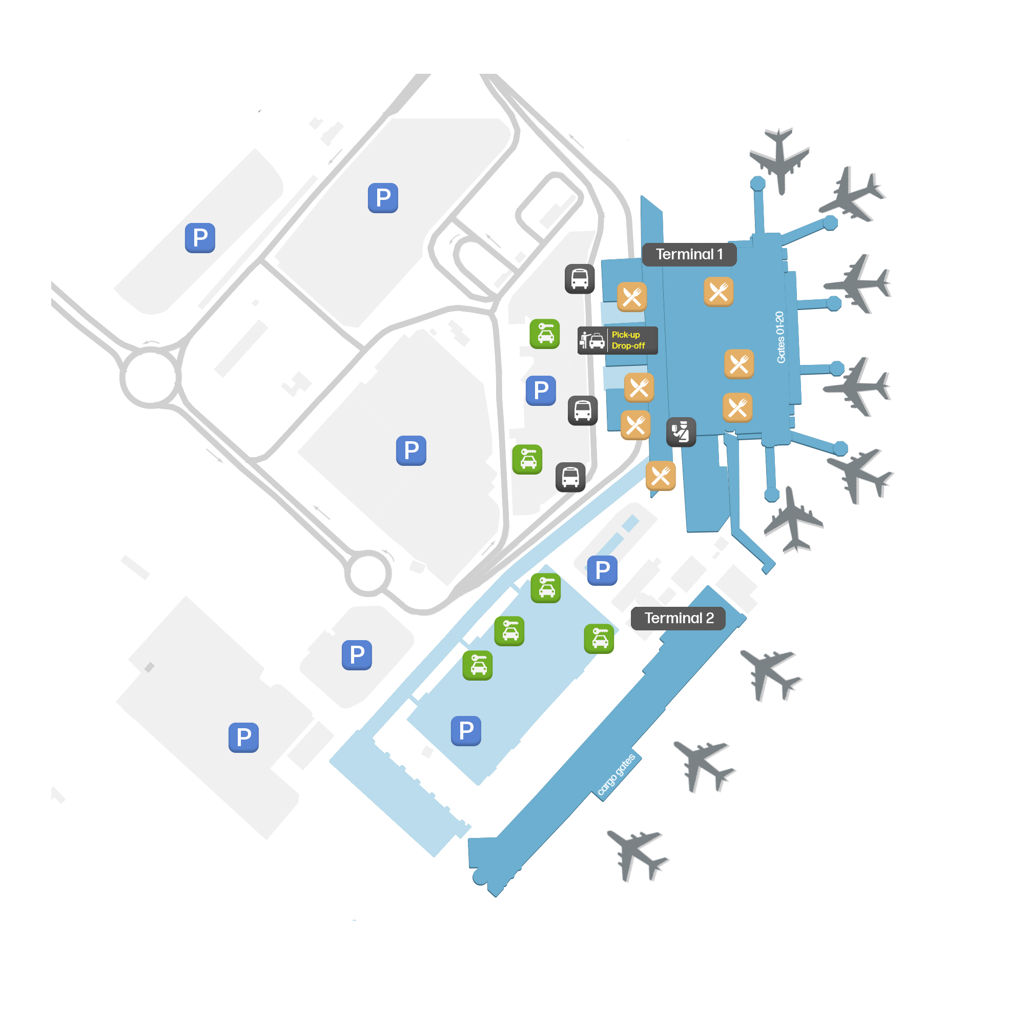 Venice Airport, Italy map