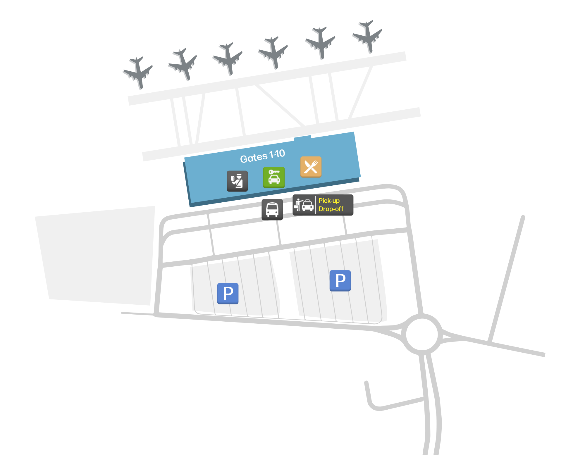 Warsaw Modlin Airport, Poland map