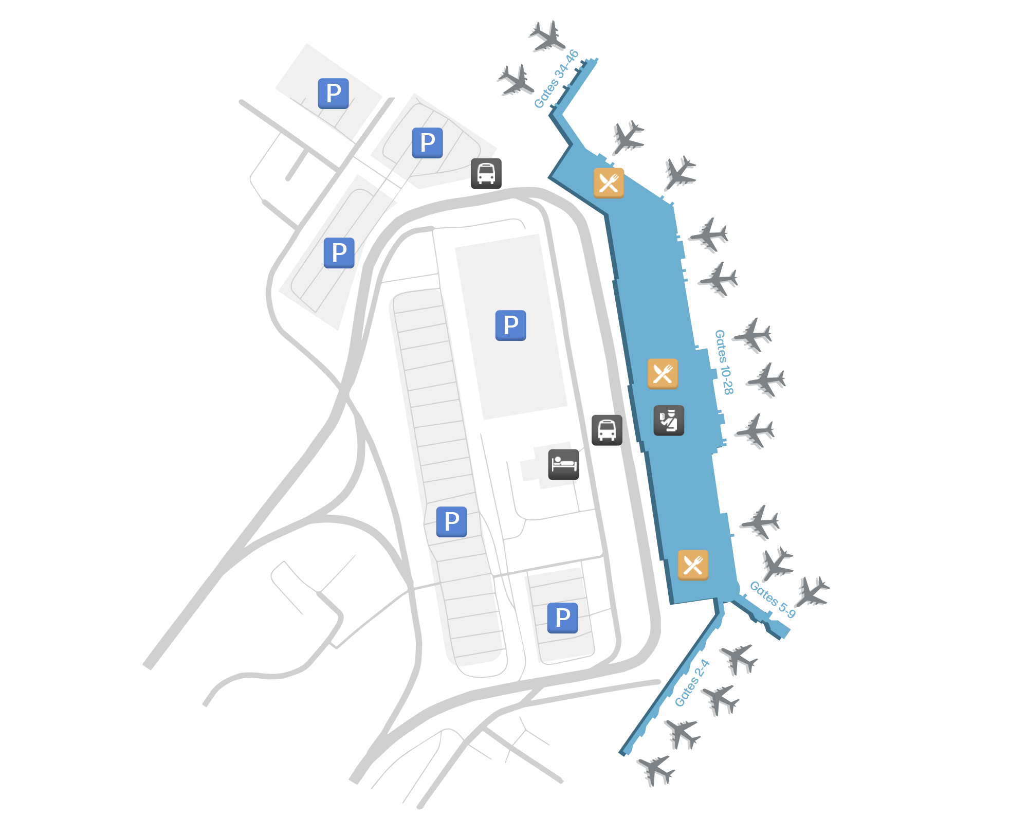 Halifax International, Canada map