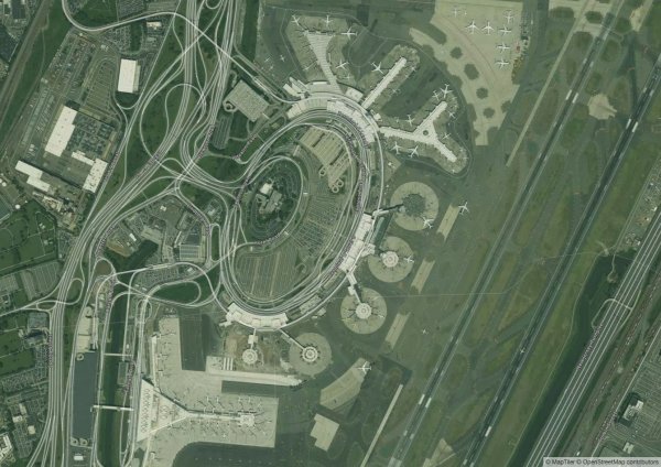 Satellite view of Newark