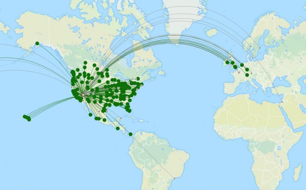 las vegas destination map