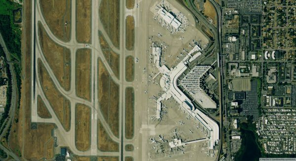 satellite map orlando international airport