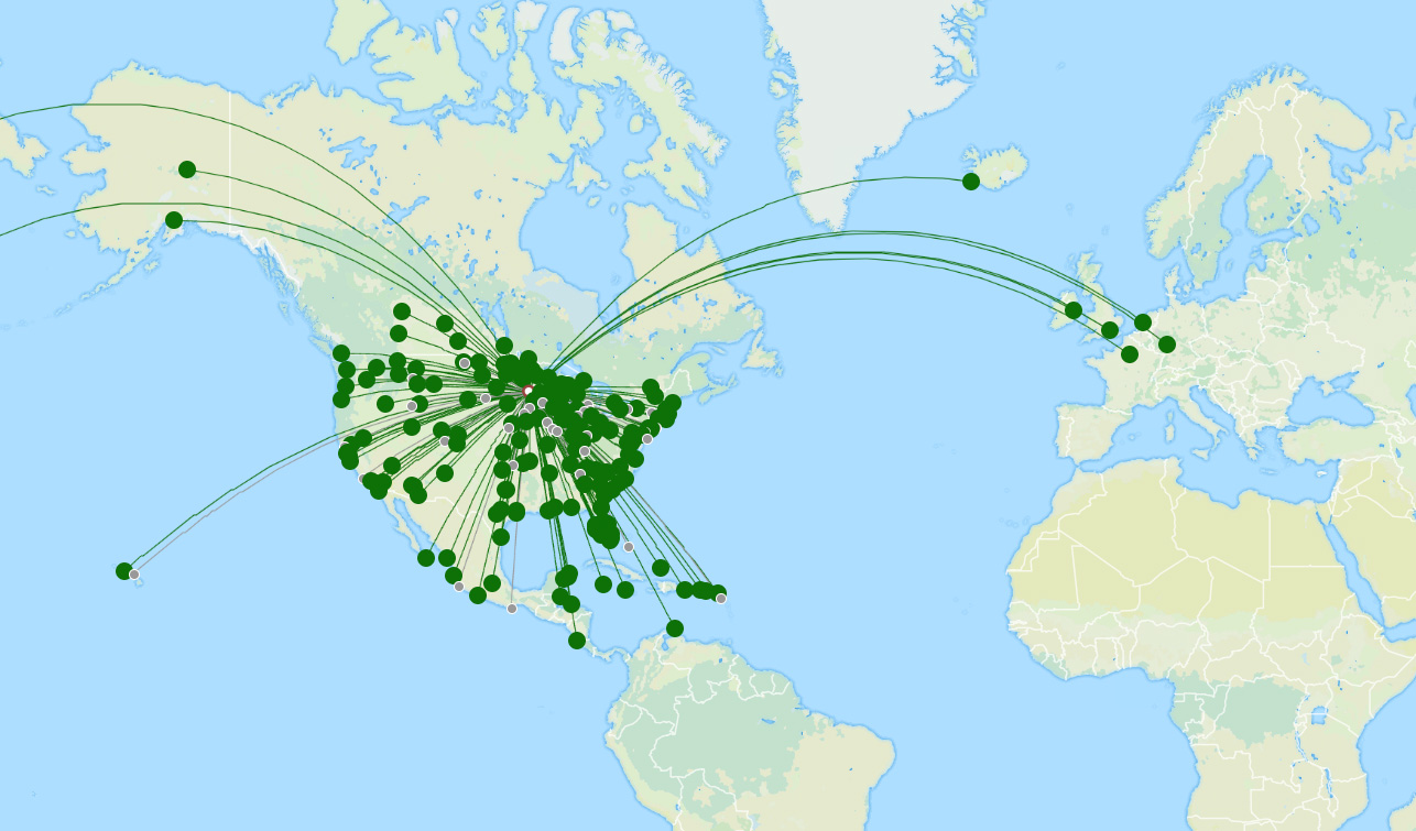 Minneapolis–Saint Paul Airport (MSP) – terminal map | Airportmaps.com