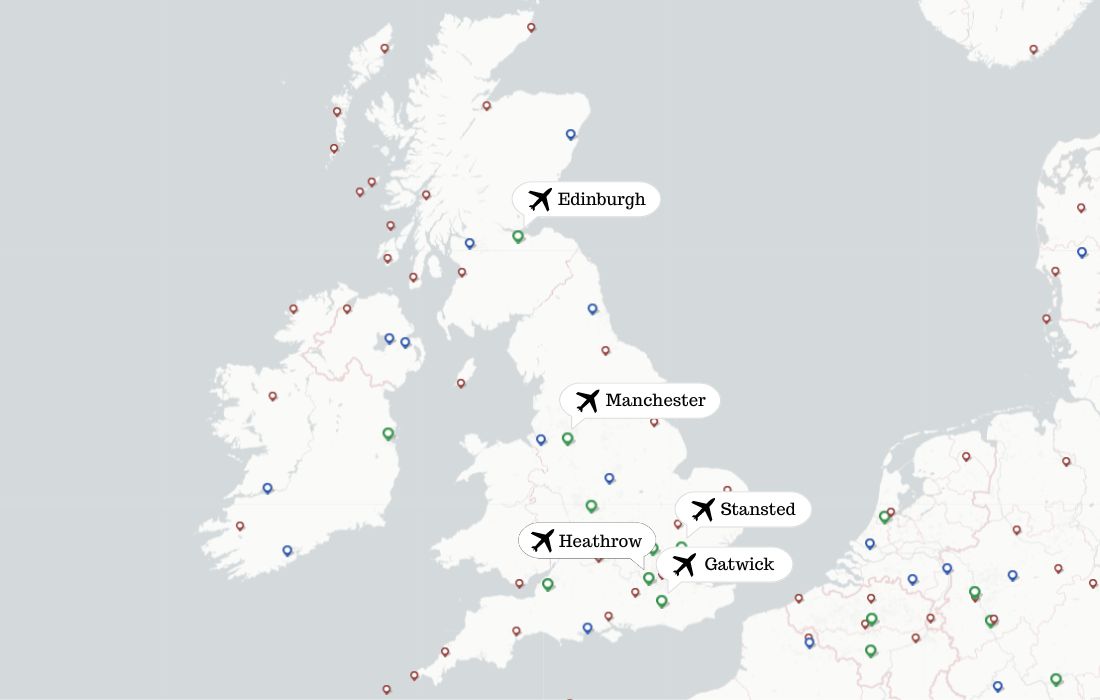 airport maps united kingdom