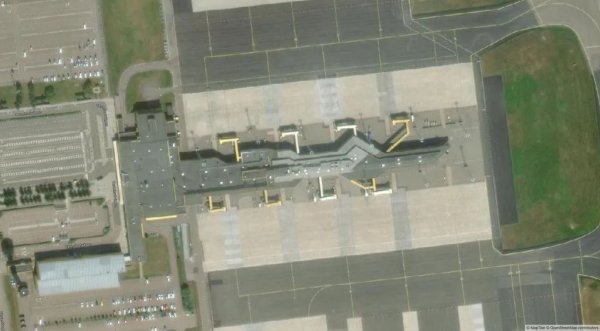 satellite map malmö airport