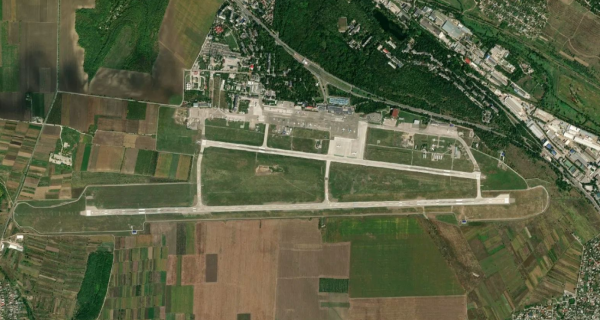 Satellite view of Chisinau Airport